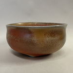 AV - Medium red and orange glazed ceramic planter - Paradise Found Nursery